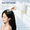2-in-1 Hair Oil Applicator Comb with Roller Ball – Large Capacity Scalp Massager for Faster & Mess-Free Hair Oiling